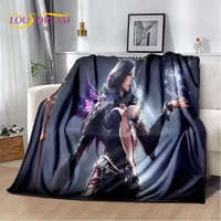 Lost Ark Game Gamer Cartoon Soft Plush Blanket,Flannel Blanket Throw Blanket for Living Room Bedroom Bed Sofa Picnic Cover Kids 1