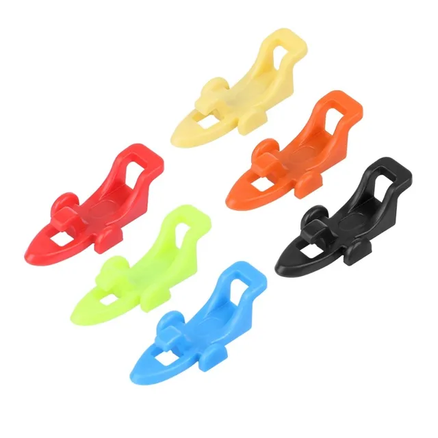 1 Sets New Fishing Rod Pole Hooks Keeper Rod Clip Hanging Hook Plastic Fishing Lure Spoon Baits Holder Fishing Accessories New 3