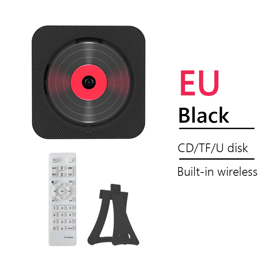 Bluetooth CDプレイヤー リモコン付き CDプレーヤー bluetooth 充電式 給電式 ポータブルCDプレーヤー