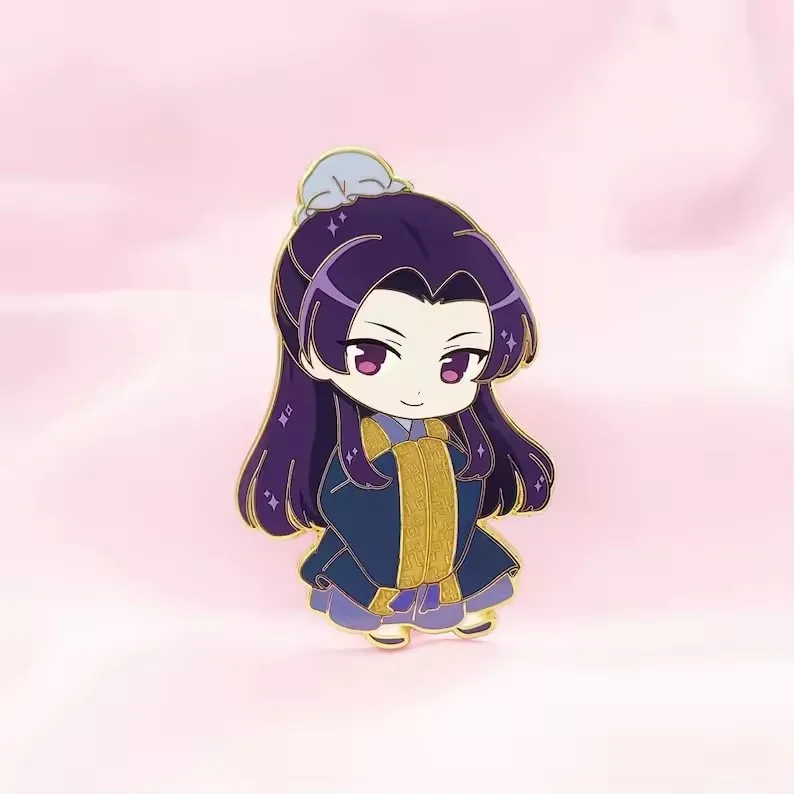 Jinshi Maomao Chibi Enamel Brooch The Apothecary Diaries Cos Renshi Anime Character Cute Expression 