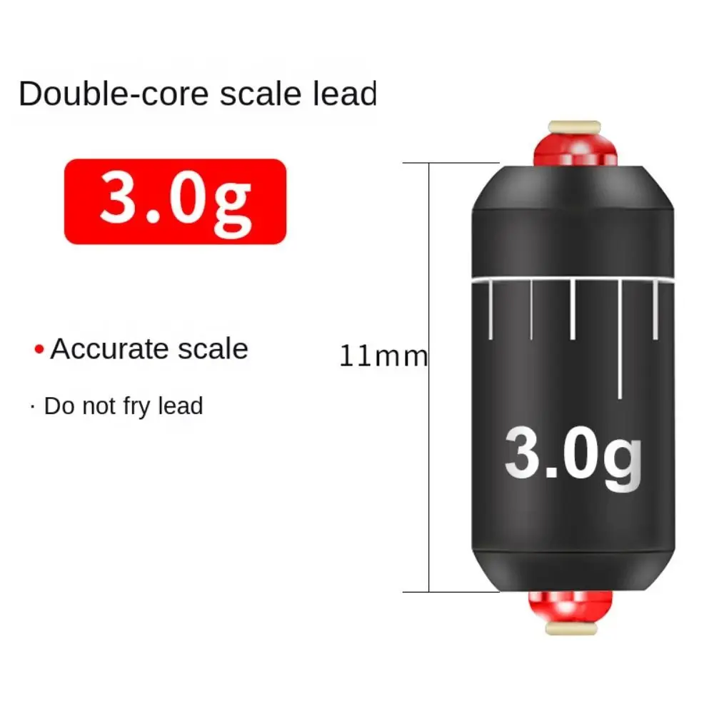 10 teile/los Gewichte Bleis inker für sportliche schnell verwendet 1,5-10g zum Angeln Karpfen liefert Fisch Sport Tackle Tool Zubehör – Detail 9