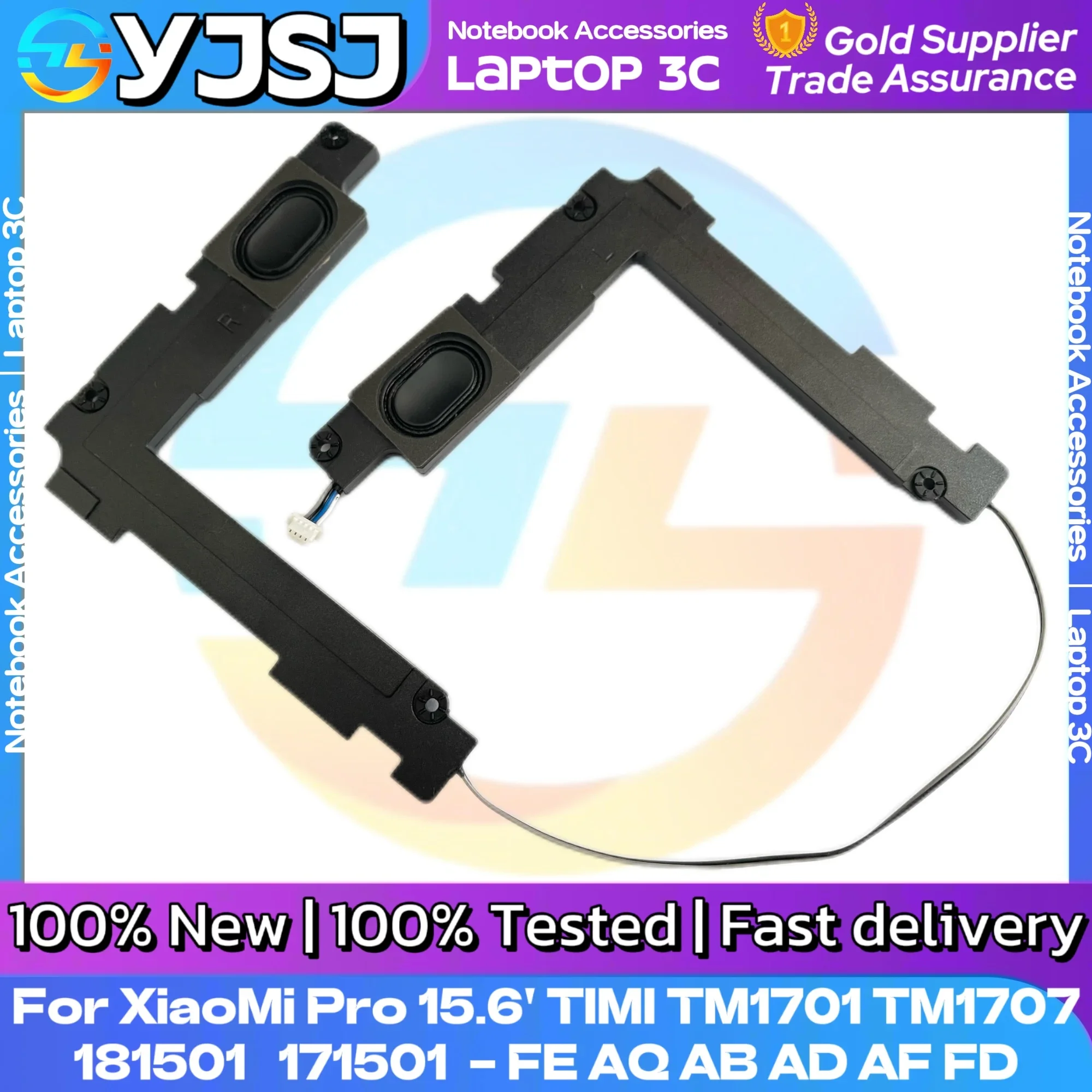 Laptop Speaker For XiaoMi Pro15.6' TIMI TM1701 TM1707 181501 171501-FE AQ AD AB AD FE Built-in Speakers laptop speaker