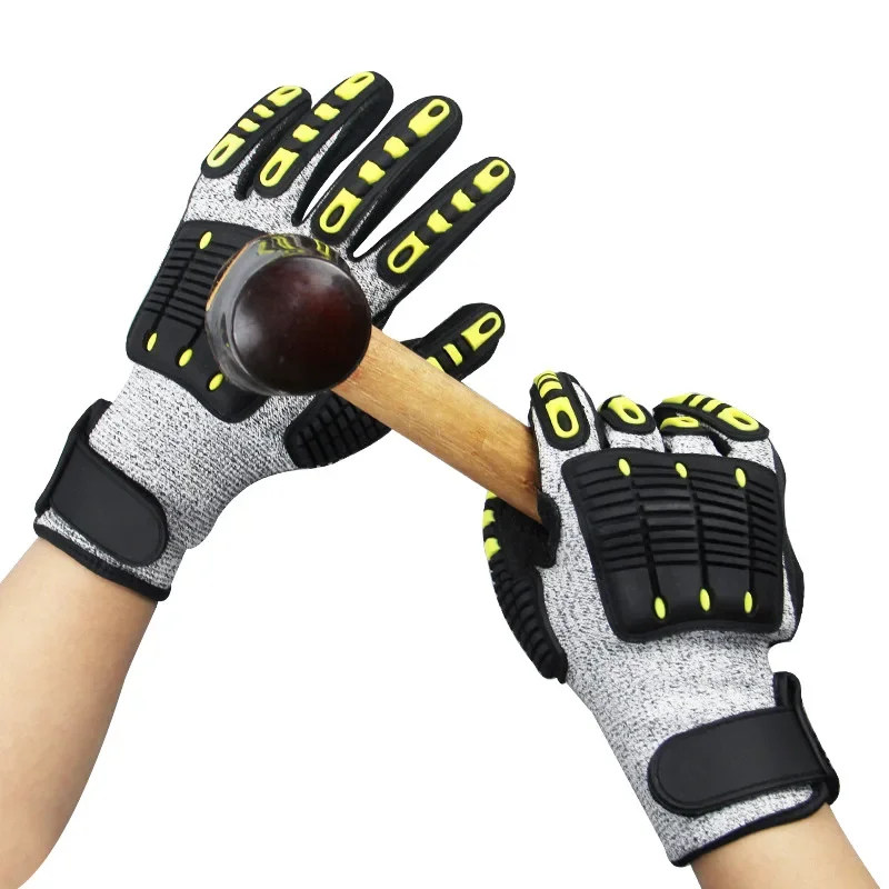 TPR Mechanical Gloves anti cut gloves cut resistant gloves protective gloves work gloves for Outdoor etc.