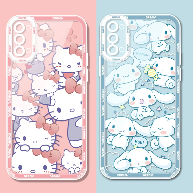 Custodia Morbida In Silicone Per Samsung Galaxy A53 A73 A13 A51 A71 A04 A04S A04E A14 A34 A54 A13 A23 A33 5G Hello Kitty Kuromi Melody