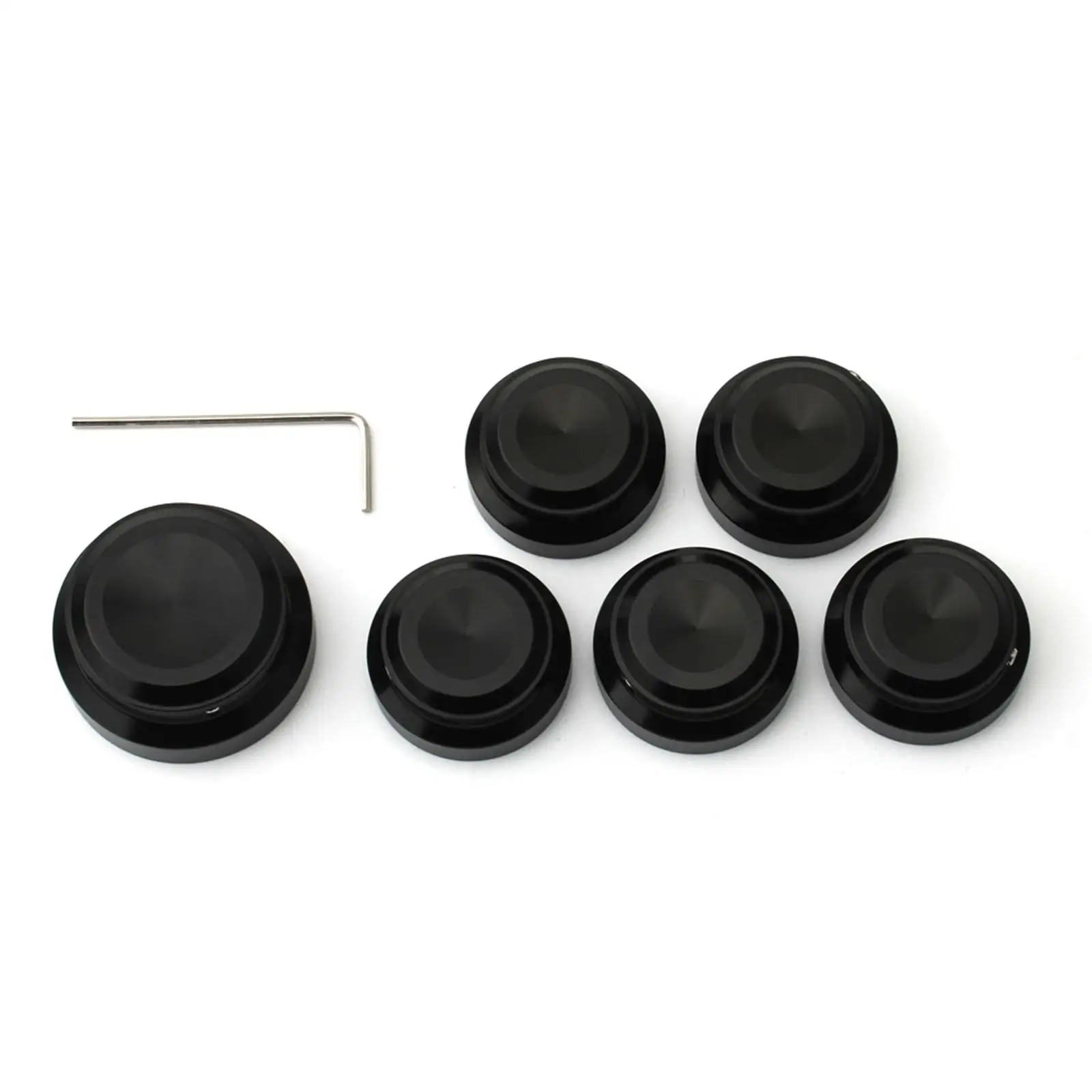 6X Copri Dado Moto Tappo Dado Bullone Caps Per Sportster S 1250