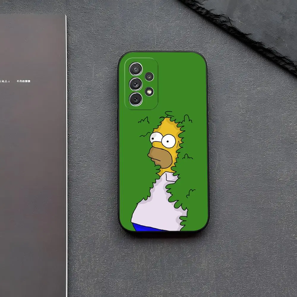 Cute Cartoon The Simpsons Phone Case