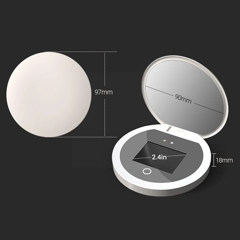 Smart UV Sunscreen Test Camera Makeup Mirror With LED Makeup Mirror Beauty Sunscreen Detection inspection camera