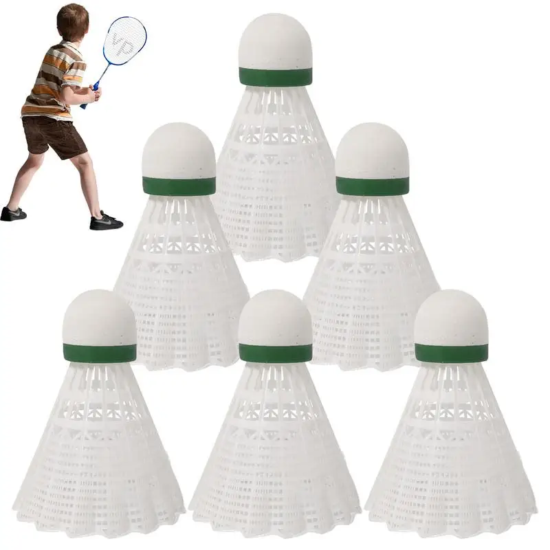 Feather Shuttles Badminton 3/6/12X High Durability High Stability for Beginners