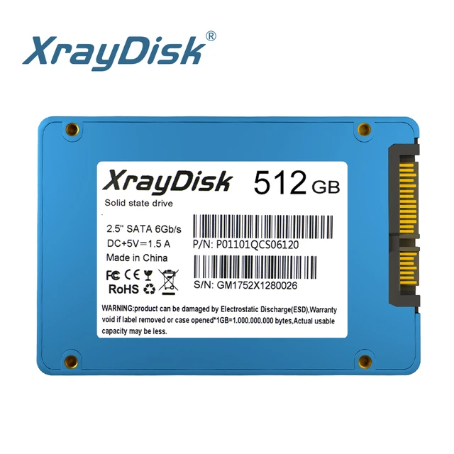 XrayDisk-Disque dur interne SSD, SATA 3, 2.5 , 512 Go, 1 To, 2 To, pour  ordinateur portable et de bureau - AliExpress