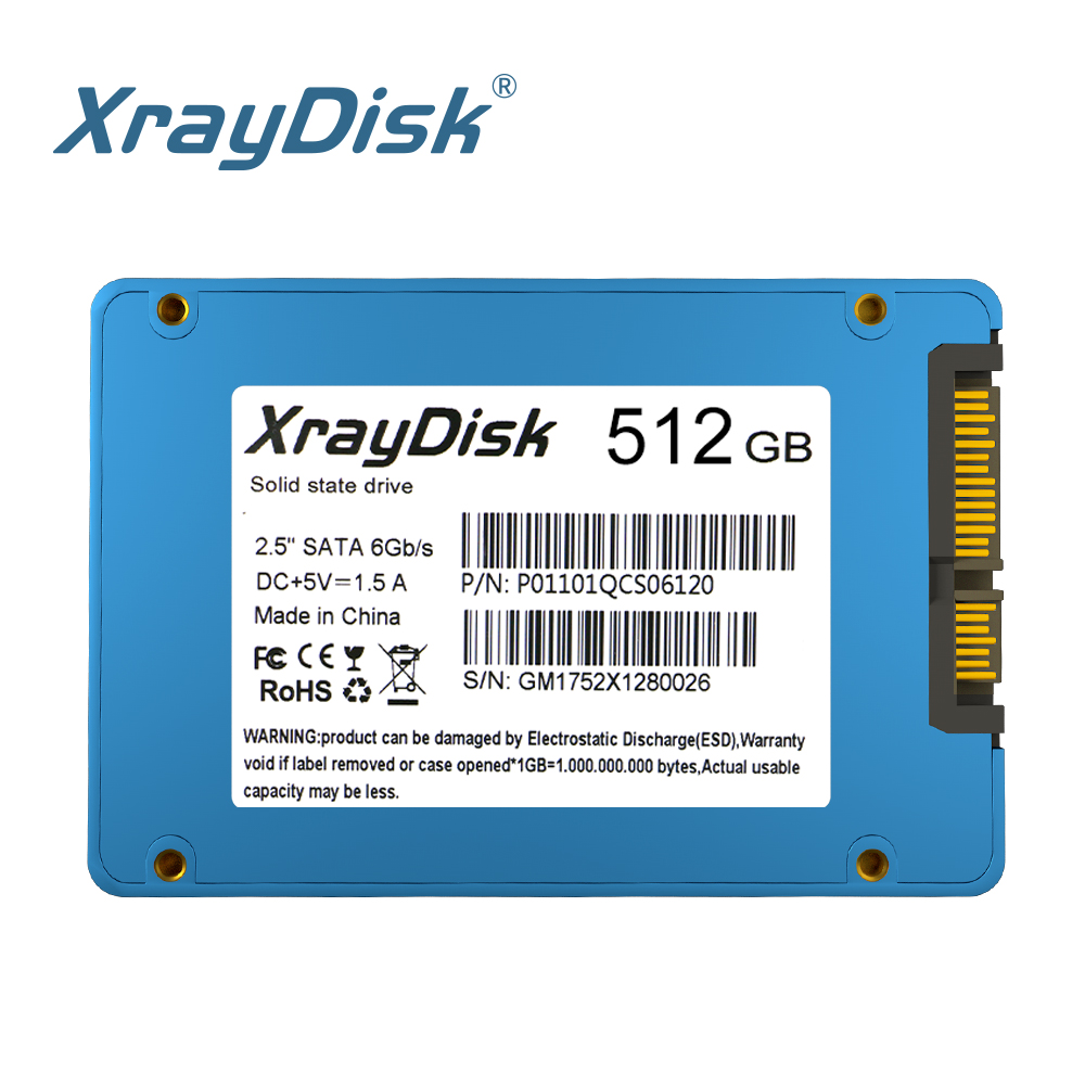 XrayDisk Solid State Drive 2.5''Sata3 Ssd 480GB 512GB 1TB 2TB Hdd Internal Hard Disk For Laptop&Desktop