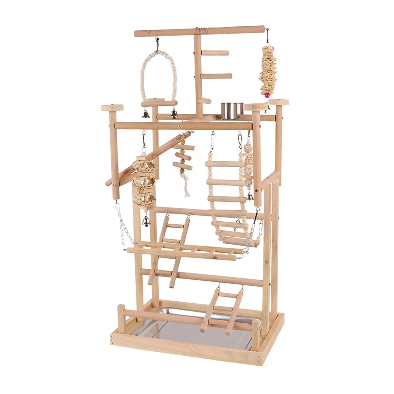 Bird Playground Bird Play Stand Playpen Exercise Stand Wooden Toy Wooden Parrot Stand Parrot Playground for Cockatiel Budgie Bird Playground Bird Play Stand Playpen Exercise Stand Wooden Toy Wooden Parrot Stand Parrot Playground for Cockatiel Budgie