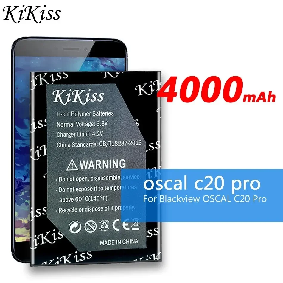 

Аккумулятор KiKiss c20 pro (LiV455882ARTGH) 4000 мАч для Blackview OSCAL C20 Pro C20Pro