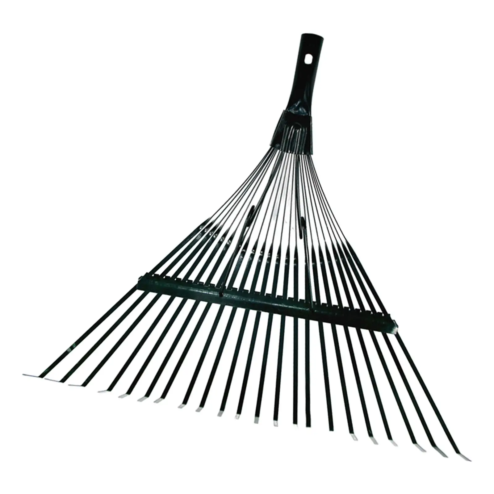 Garden Leaf Rake Metal Rake High Performance Lightweight Garden Lawn Head for Lawns RV Grass Clippings Yard Garbage