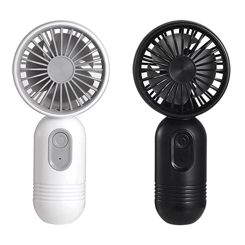 

Portable Fans Handheld Fans USB Rechargeable Personal Fan For Travel/Camping/Outdoor/Home/Office 2PCS
