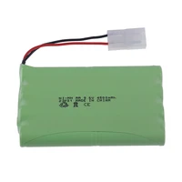 9.6v 3000mAh 5000mAh 6800mAh Rechargeable Battery or 700mAh 1400mAh Nimh NiCD AA Battery Pack For Rc toys Cars Tanks Robots Guns 5