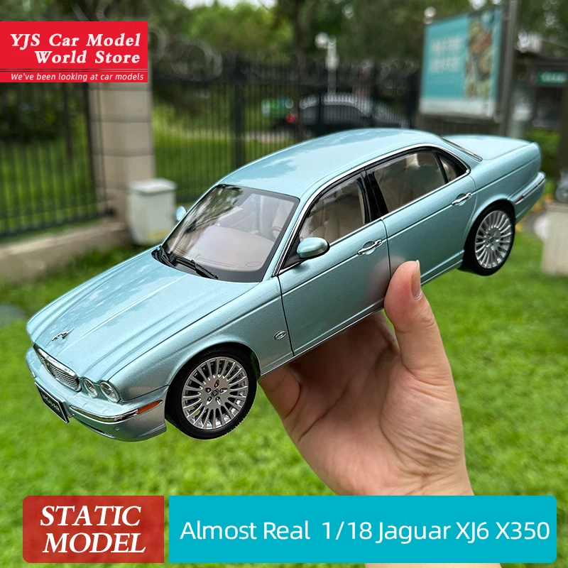 Almost Real AR 1/18 Jaguar XJ6 X350 Car models give gifts to friends Adult toys Birthday gifts to friends Company show metal