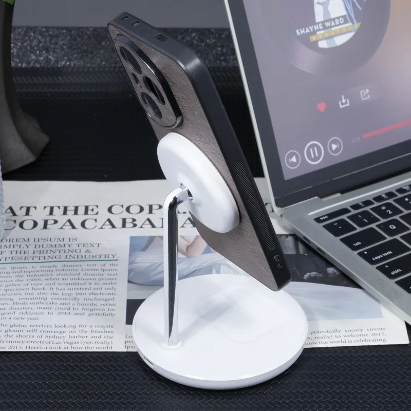 Luxury Frosted Texture Magnetic Case with Soft Frame and Magsafe Compatibility