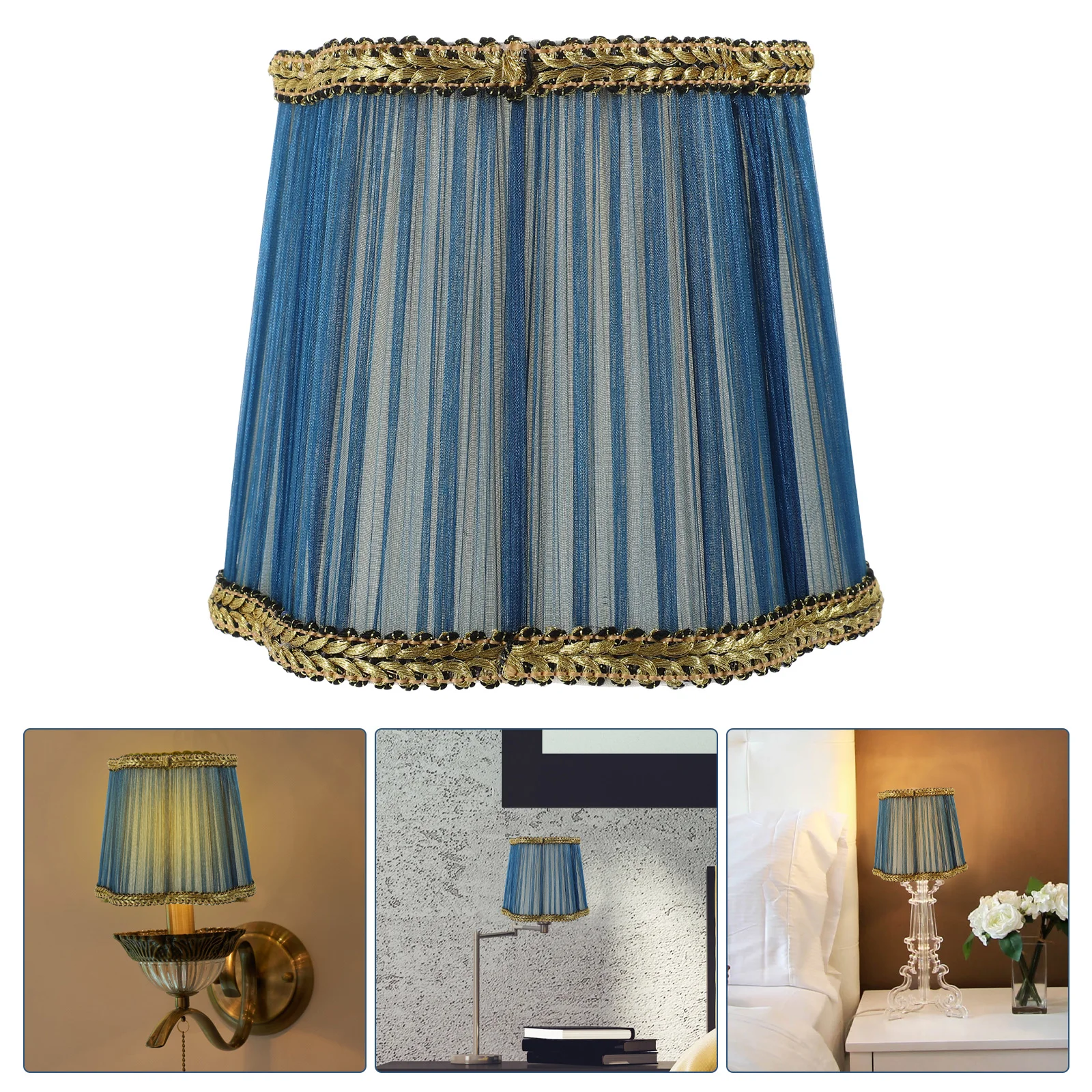 

Bedroom Lamp Shade Desk Lamp Decorative Clip-on Bulb Lampshade Light Cover Floor Lamp Lampshade