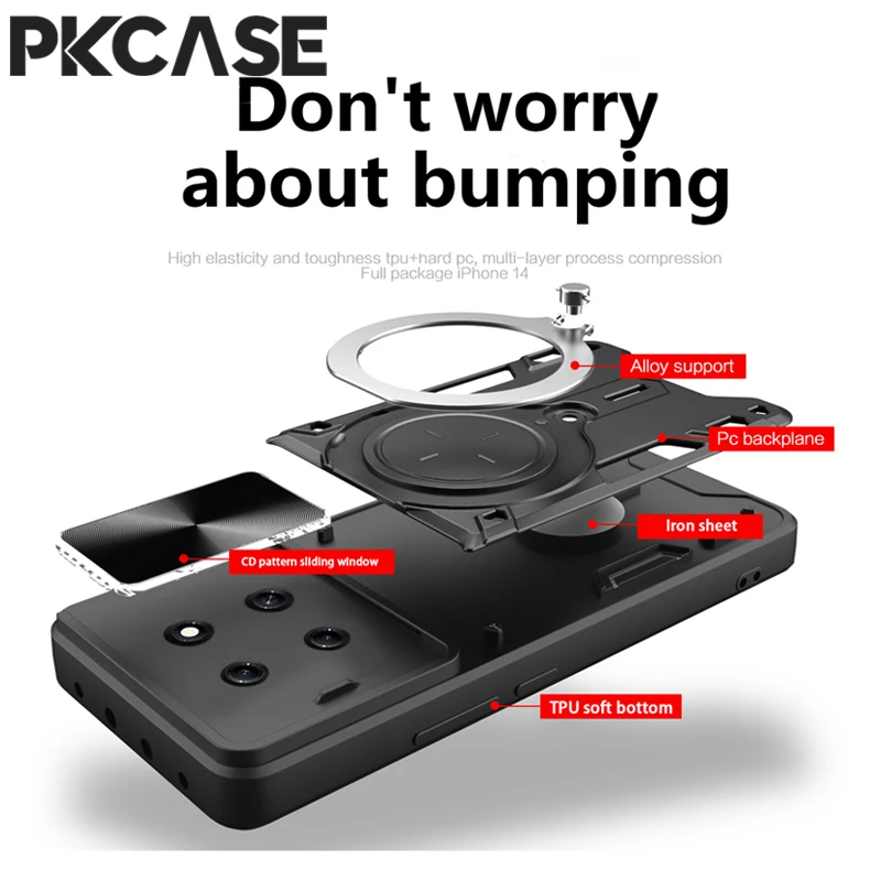 PKCASE Shockproof Smartphone Case with Enhanced Protection