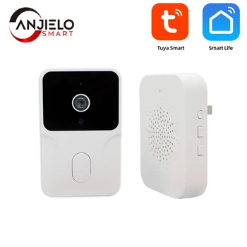 Tuya HD Wireless Video Doorbell Mobile Phone Smart Home APP Video Intercom Motion Detection Night Vision WIFI Doorbell for Home 1