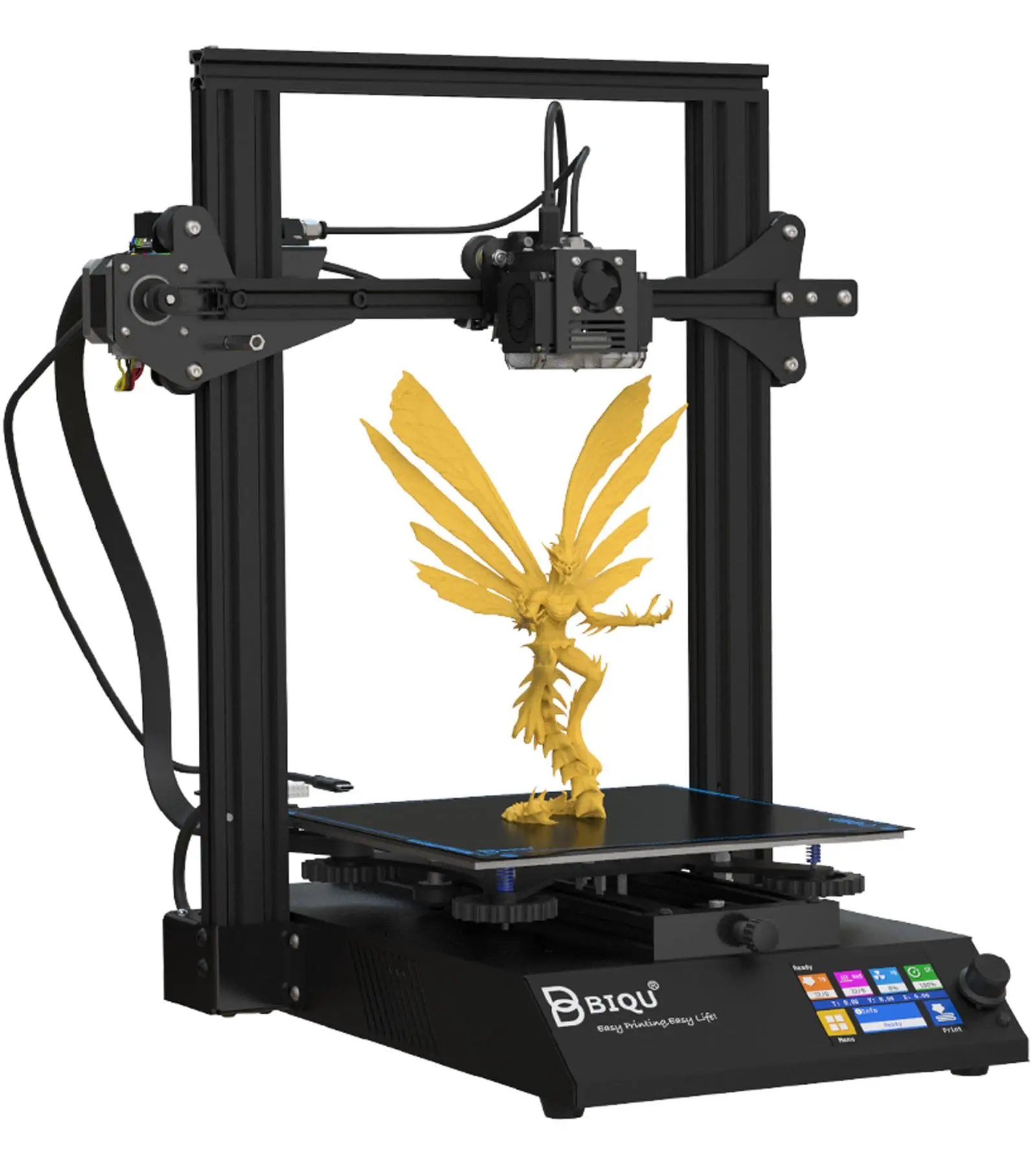 

3D-принтер BIQU B1 FDM с 32-битной бесшумной материнской платой