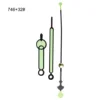 1 Set Quartz Wall Clock Mechanisms DIY Wall Clock Living Room Quartz Movement Mechanic Wall Clock Replacement Accessories 5