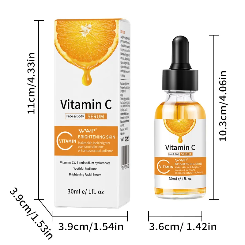Vitamin C serum; facial moisturizing and hydrating essence 5