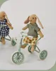 1:12 Metal Tricycle Miniature Simulation Furniture Realistic Accessory  For Bjd Ob11 doll house 1