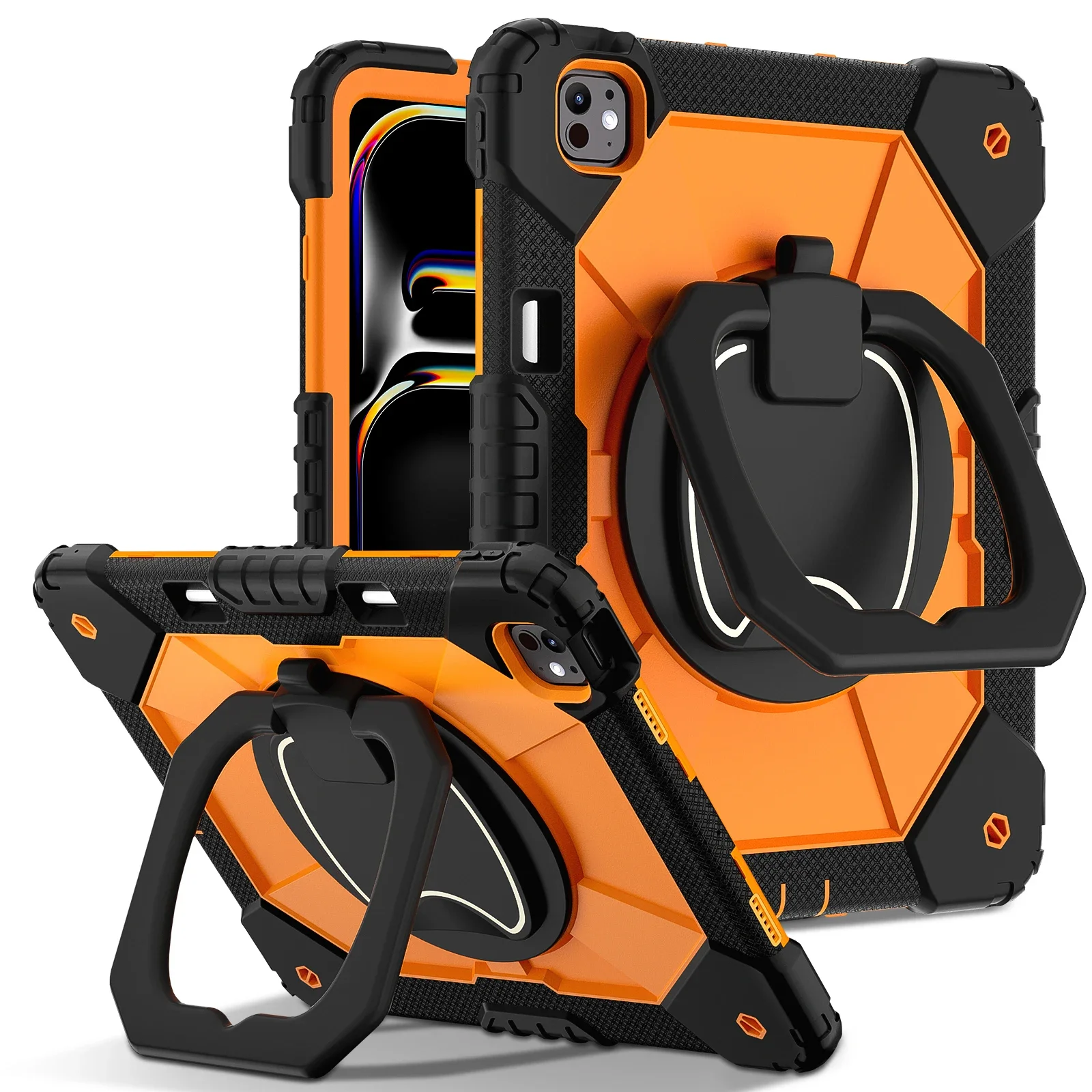 Versatile 360° Rotatable Stand Tablet Case with Shockproof Protection