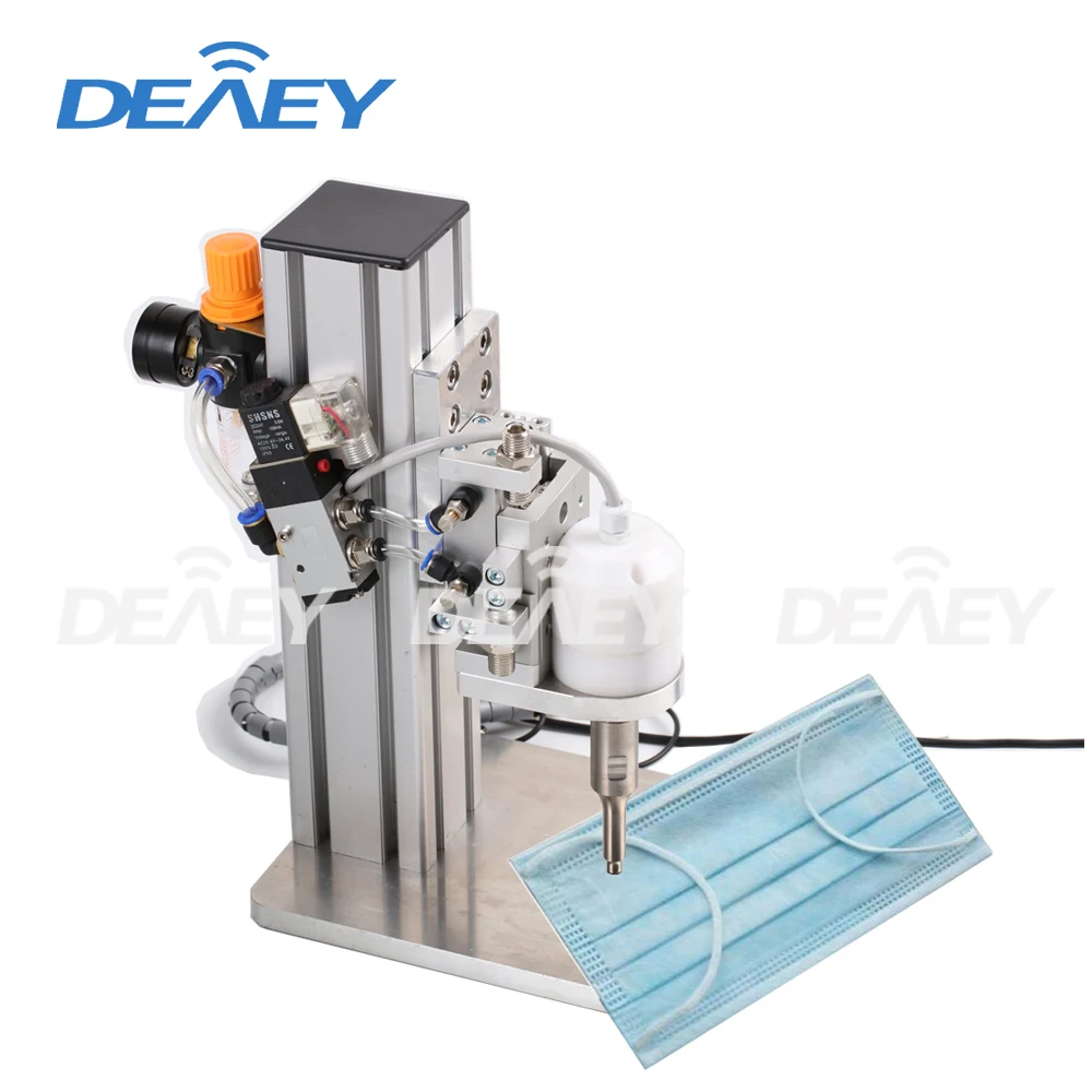 

28KHz 800W Ear Loop Automatic Earloop hand held ultrasonic welding machine