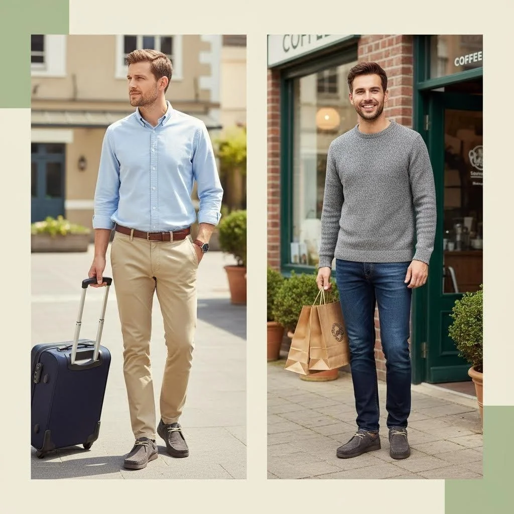 Men Premium Leather Hand-Sewn, Fashionable Casual Loafers, Suit For Daily Wear&Working - Uniqwear