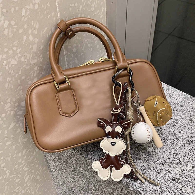 Cartoon Dog Keychains For Women Y2k Bag Pendant Couple Car Key Chains Jewelry Gift Decoration Accessories