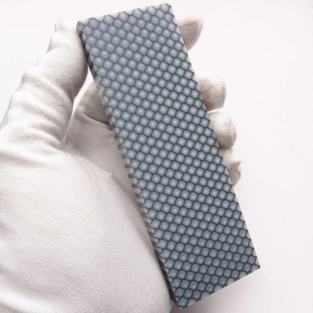 DIY Knife Handle Material Plate C-Tek Resin Material for Knife Handle Patch Snake Grain Honeycomb Pattern Handle Material