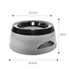 VZZ Pet Dog Bowls Floating Not Wetting Mouth Cat Bowl No Spill Drinking Water Feeder Plastic Portable Dog Bowl  dog accessories 4