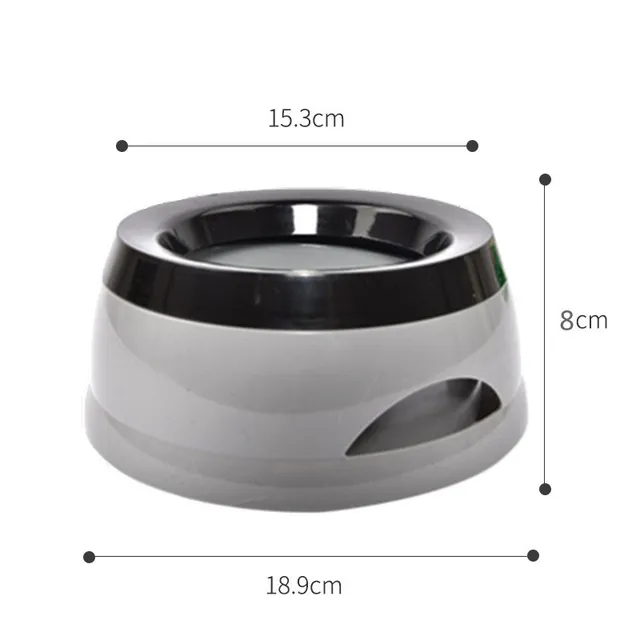 VZZ Pet Dog Bowls Floating Not Wetting Mouth Cat Bowl No Spill Drinking Water Feeder Plastic Portable Dog Bowl  dog accessories 4