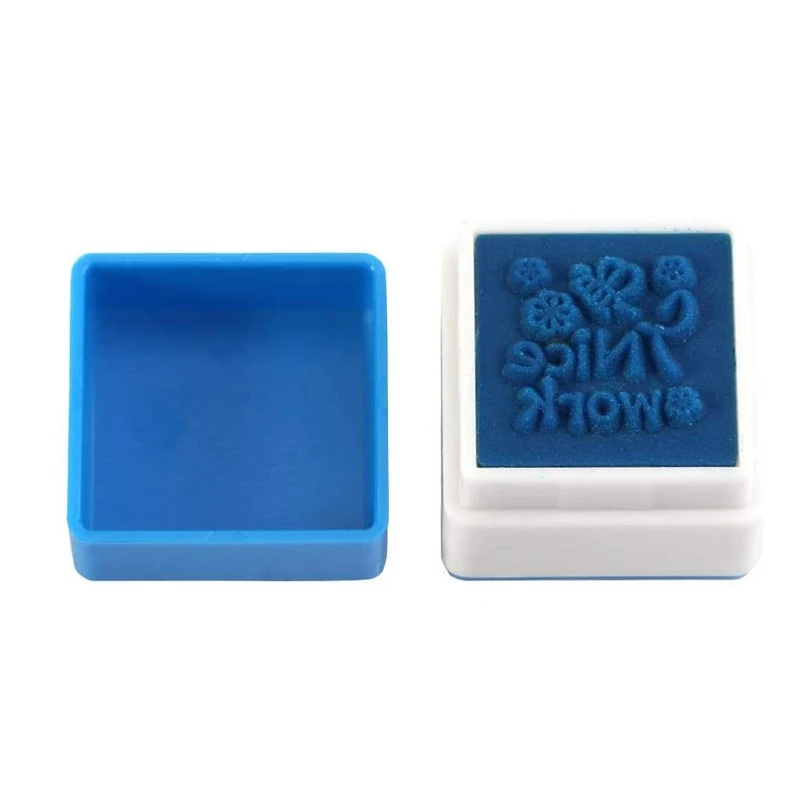 Xzeemo Lot De 6 Tampons Auto-encreurs Pour Enseignants, évaluation, Récompense, Motivation, Timbres Pour Enseignants, Anglais, Motif De Dessin Animé, Pour Enfants, Sceau De Louange, Tampon De