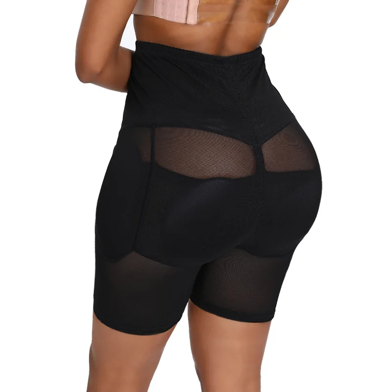 Women's Body Belly Tightening Safety Pants.Girdle Waist Trainer Double Compression BBL Shorts Tummy Control Sheath Slimming