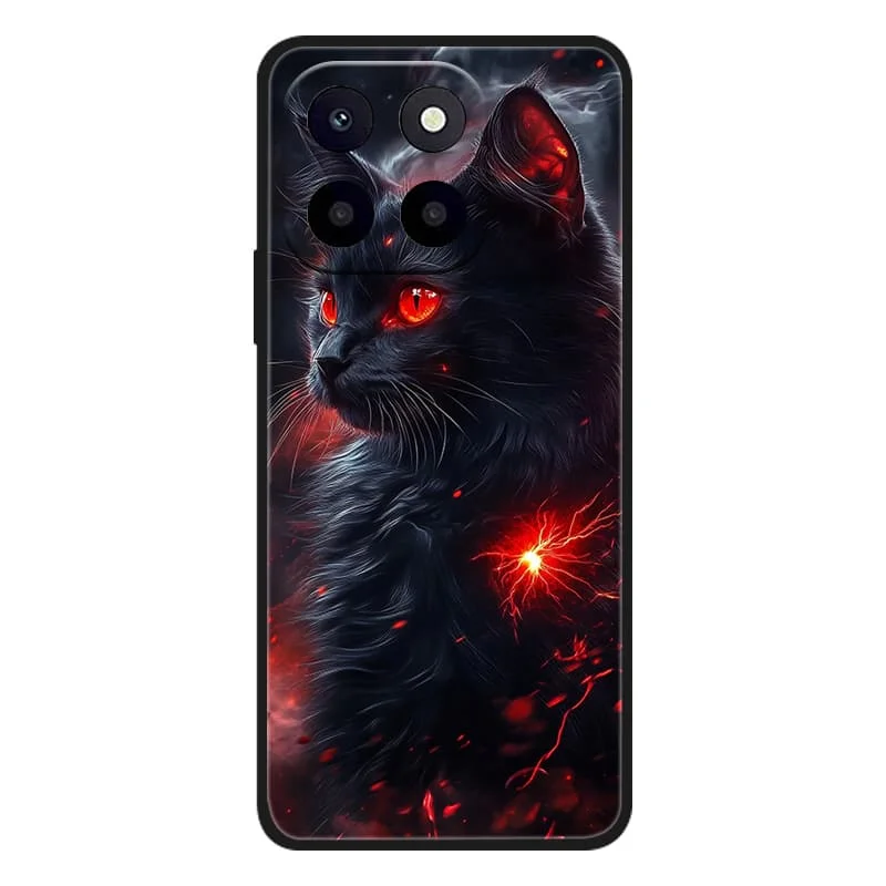 Custodia A Portafoglio In Pelle Con Panda Per Honor X6C, Antiurto Con Supporto E Slot Carte, Oro Rosa - 2