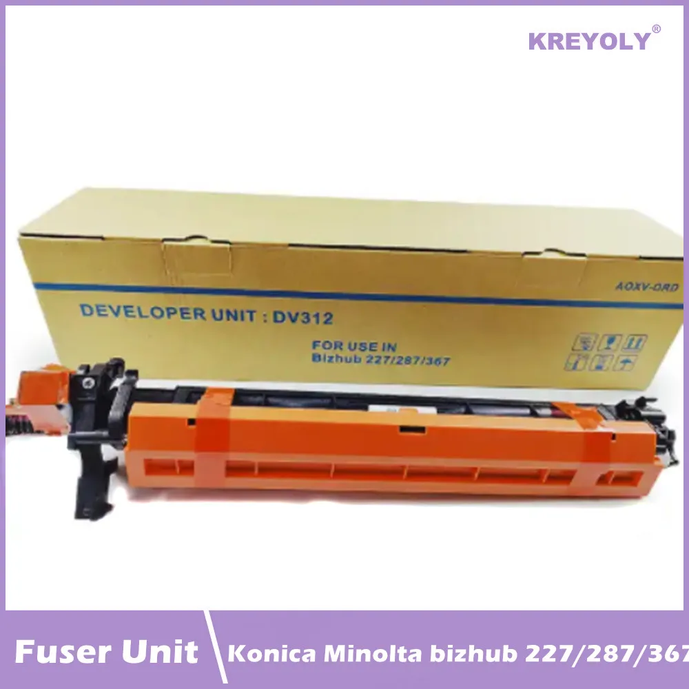 

Developer Unit For Konica Minolta bizhub 227/287/367 DV-312 / A7Y003D Print Yield 300K pages Original remanufacture