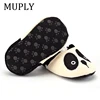 Adorable Infant Slippers Toddler Baby Boy Girl Knit Crib Shoes Cute Cartoon Anti-slip Prewalker Baby Slippers 4
