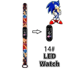 Kids Touch Control LED Watch with Silicone Strap - Waterproof Sport Wristwatch (1PCS watch)