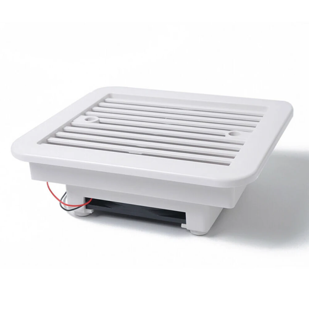 MACHSWON 12V DC RV Roof Vent Fan - 25W Exhaust Fan For Camper, Trailer, Marine, Low Noise, Easy Install