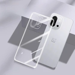 Ultra Thin Clear Soft TPU Matte Phone Case - Transparent Silicone Protective Back Cover for OnePlus 11 (Clear)