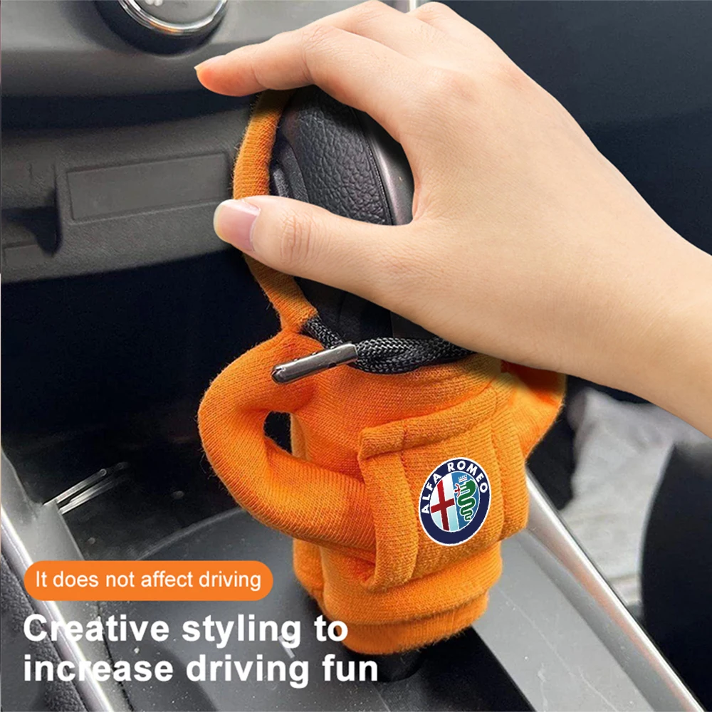 Hoodie Style Gear Shift Knob Cover - Trendy Sweatshirt Design