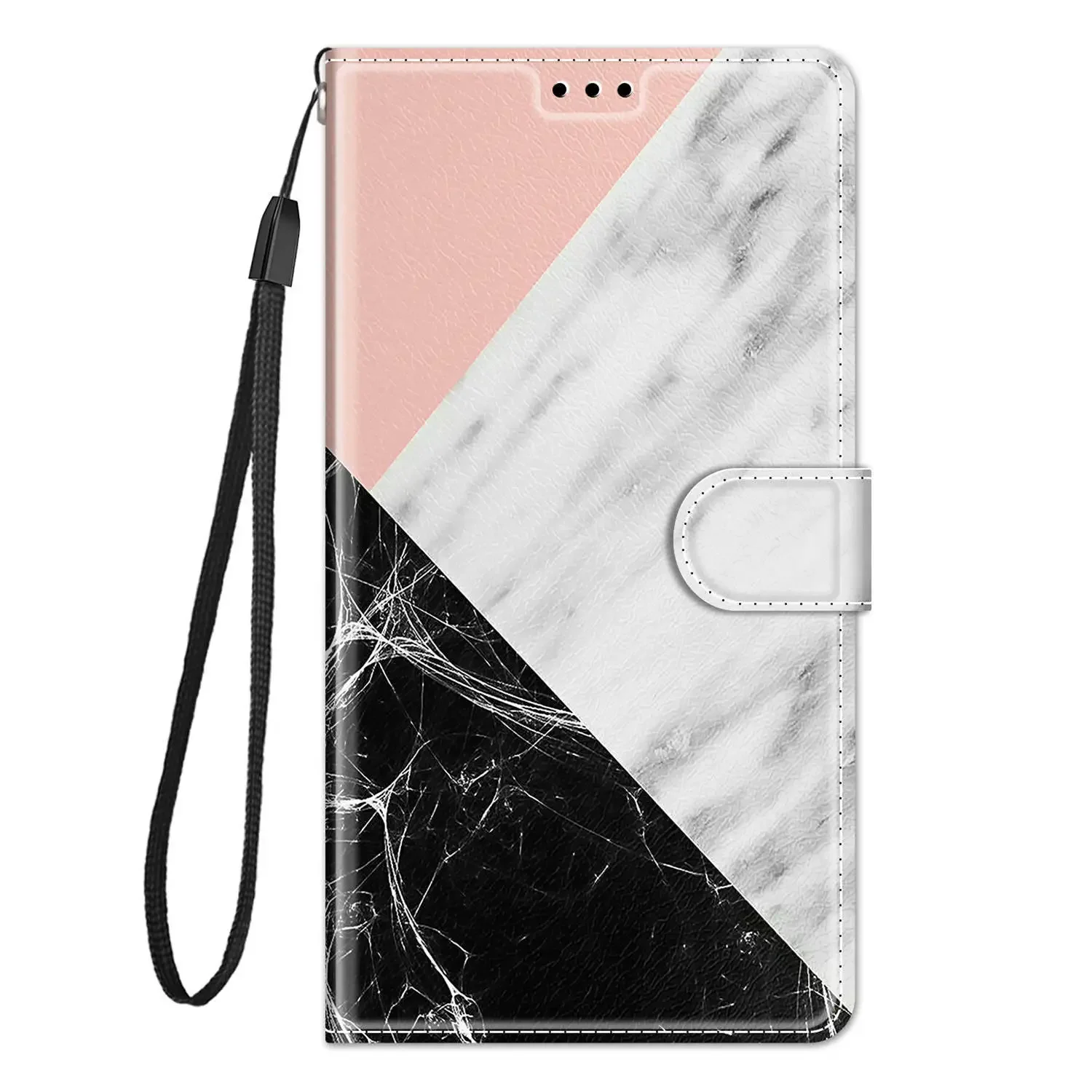thumbnail image 1 of Funda de cuero con tapa para Samsung Galaxy, carcasa protectora con diseño de gato y mariposa para Samsung Galaxy A13, A04, 4G, A04S, A14, A54, 5G, 1 of 5