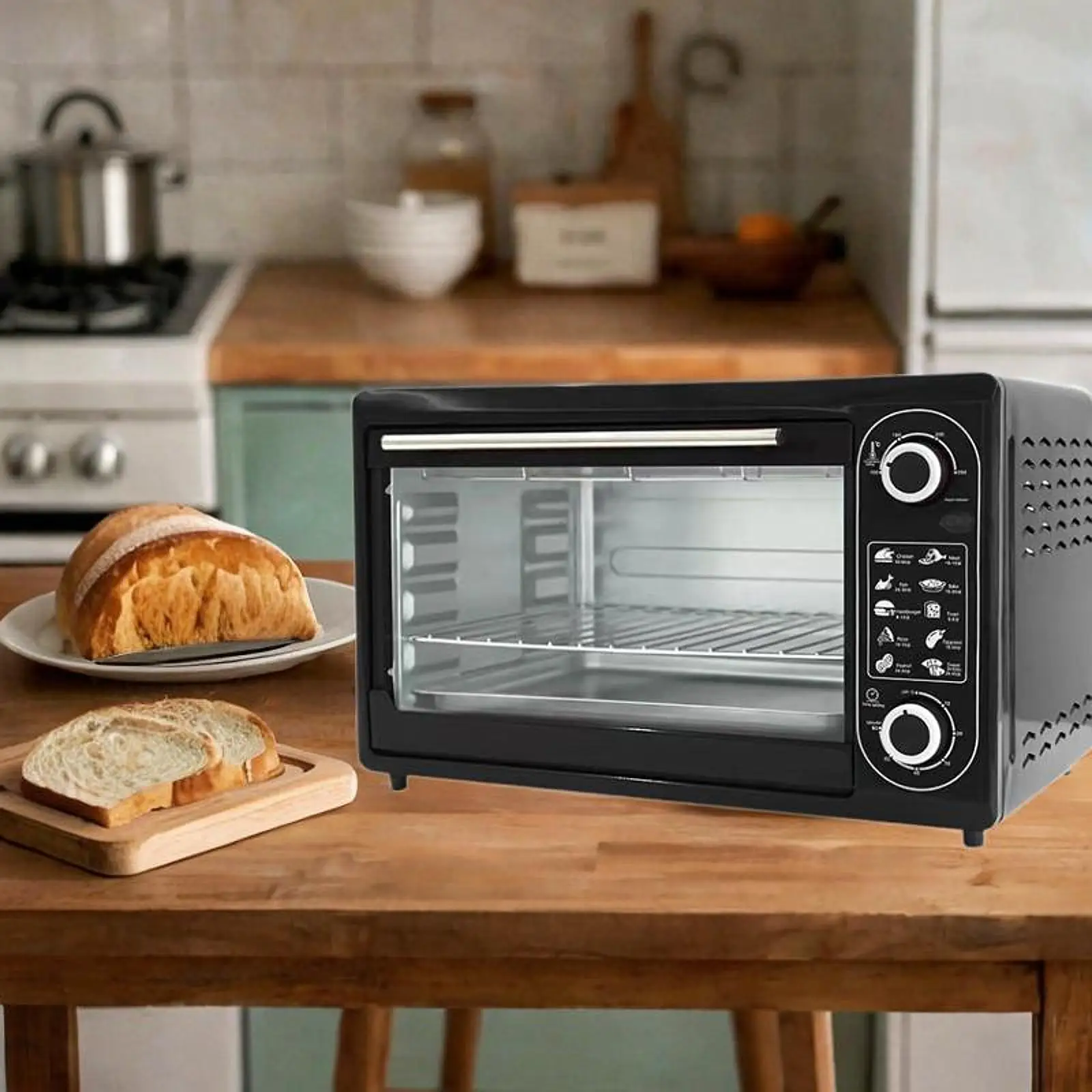 38L Multifunctional Toaster Oven – Large Capacity Electric Oven 3