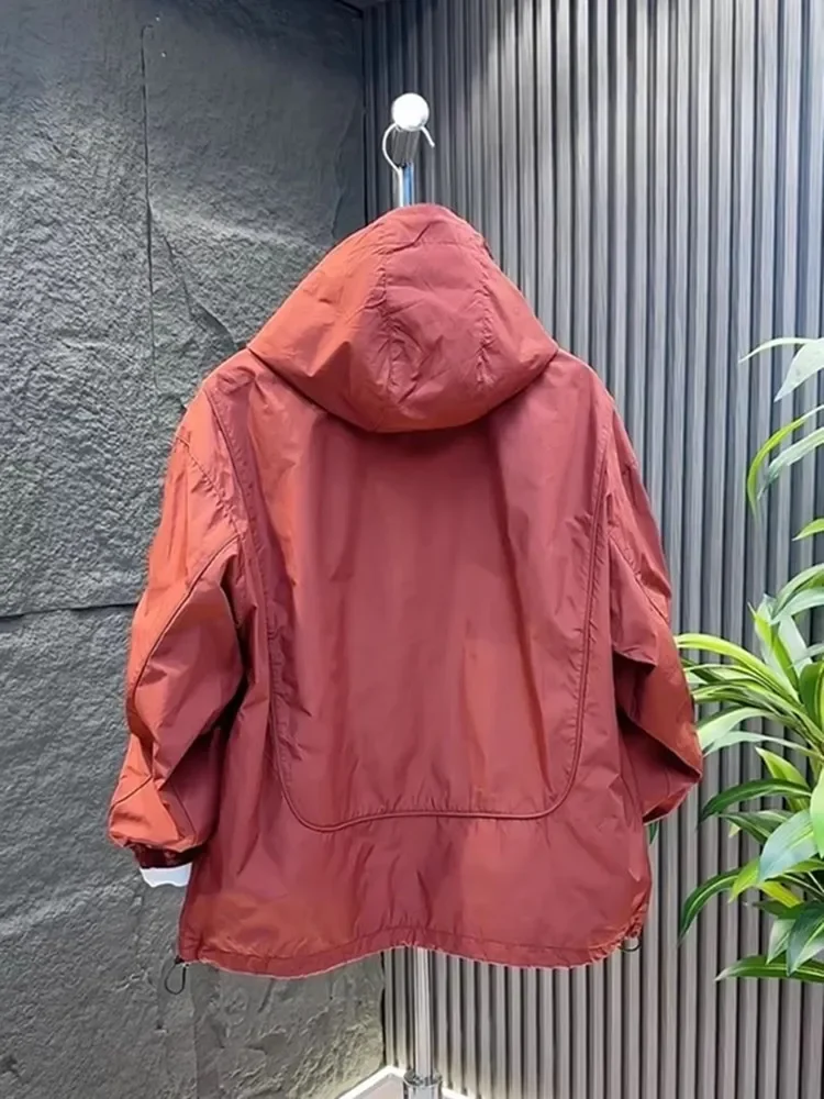 명품 Autumn Golf Wear Men Luxury Brand Golf Jacket Fashion Hooded Half Zipper Casual Coat Korean Clothing Men New Jacket