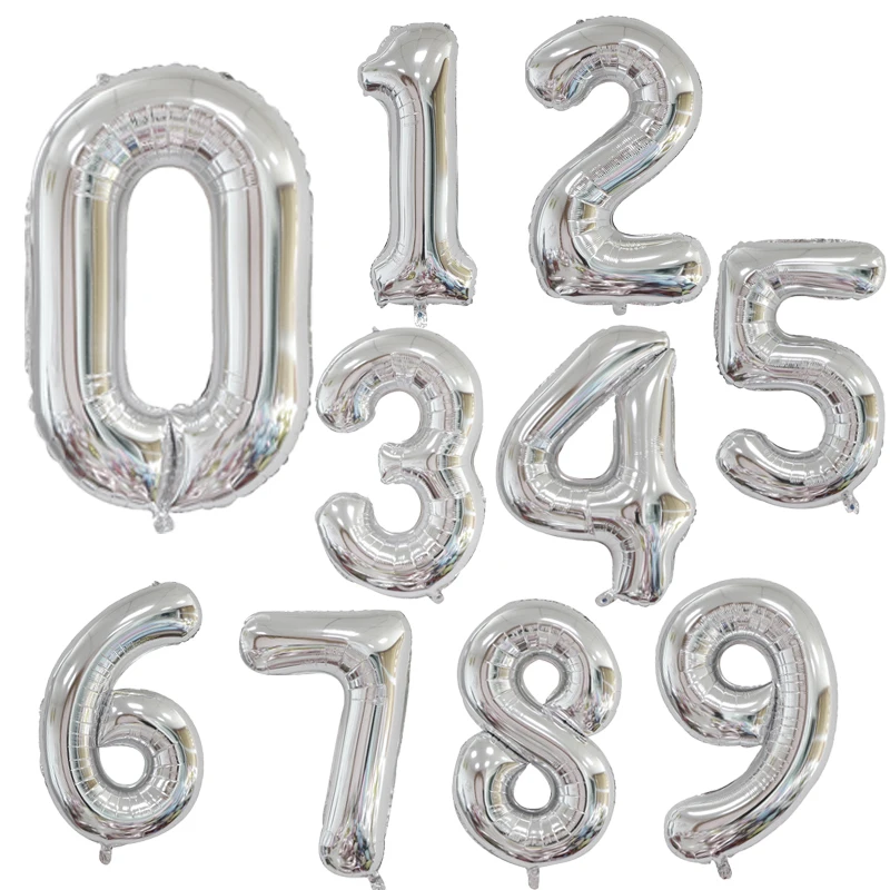 Palloncino Per Compleanno Arancione 40,6 Cm – Set Di 13 Lettere In Alluminio Per Scrivere 'Happy Birthday', Con Cannuccia E Corda, Decorazioni Per Feste E Ricorrenze