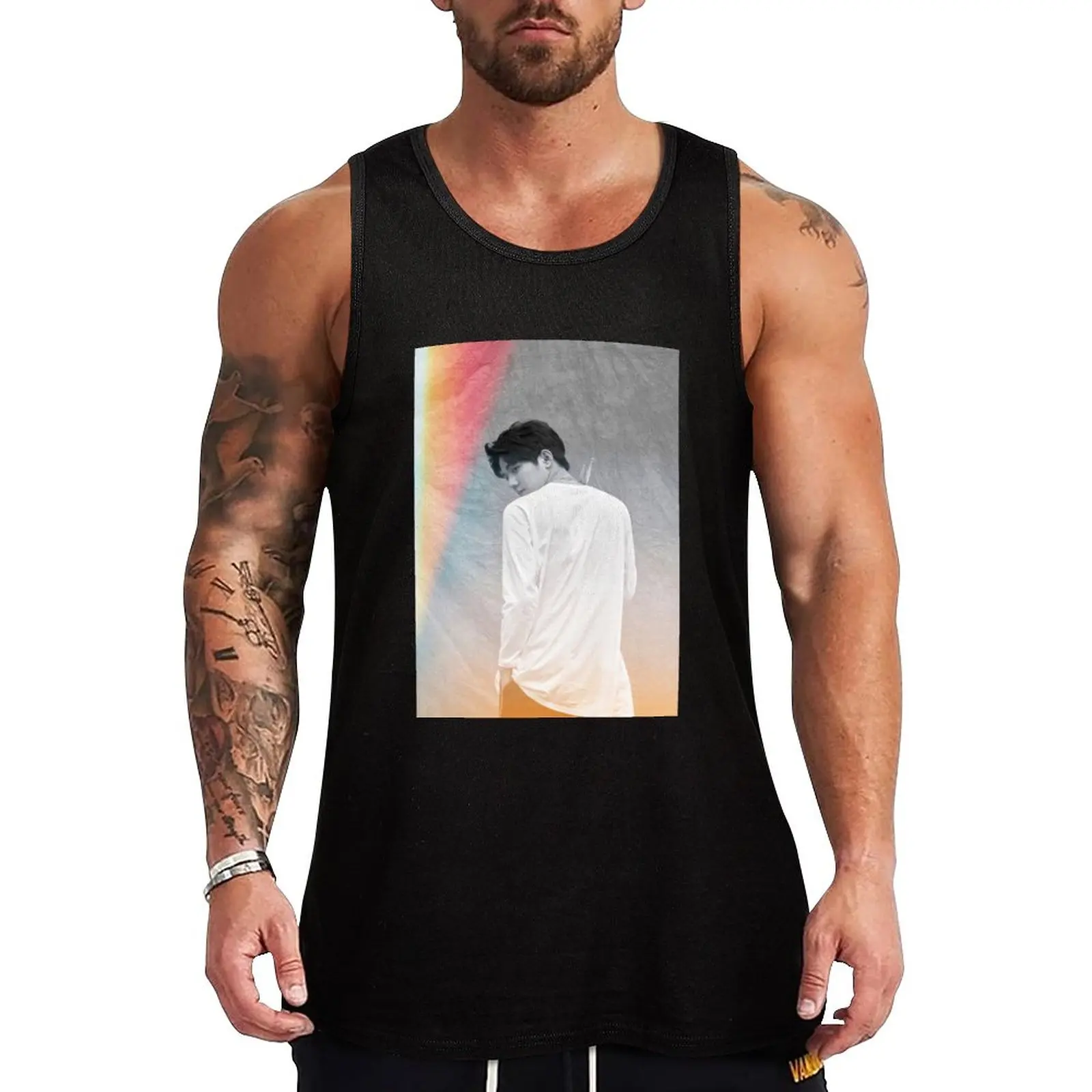 

New dowoon day6 Tank Top sleeveless shirt man t-shirt for man Men gym sportswear summer 2023
