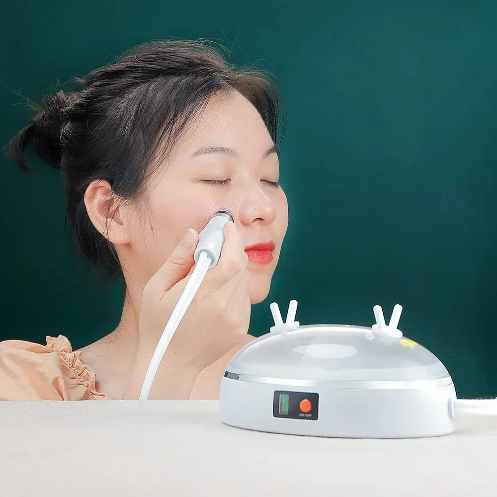New Facial Blackhead Remover Pore Vacuum Cleaner USB Rechargeable Oxygen Facial Machine Cleaning Jet for Home and Beauty Salon 3